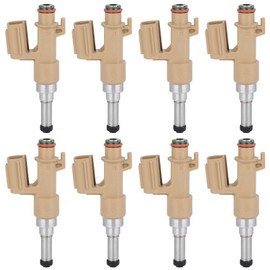 Fuel Injectors Engine Fuel Injectors Set of 8 Replacement for Toyota Tundra 5.7L 2007-2008 Replace Part 23250-3810/23209-09110/23209-39135/FJ1085