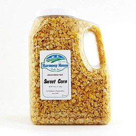 Harmony House Foods, Dried Corn, Whole, 56 Ounce Gallon Size Jug