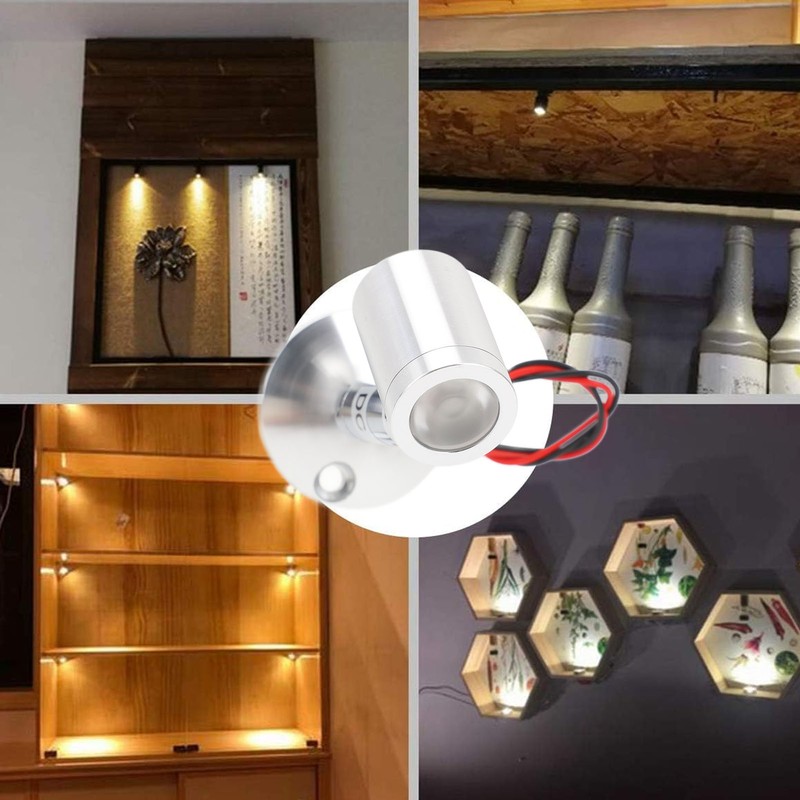 LED Spotlights DC12V Adjustable Angle High Brightness Indoor Uplighting Ceiling