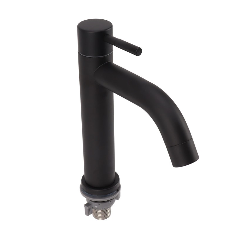Bathroom Sink Faucet Stainless Steel Modern Single Handle Single Hole