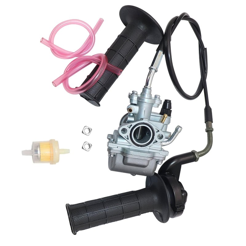 XQSMWF Carburetor with Handle Grip Throttle Cable Compatible with Yamaha