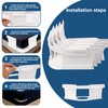 DIFENLUN 4-Piece Sheet Keeper, Keeper Keeps Sheets Tight, no More
