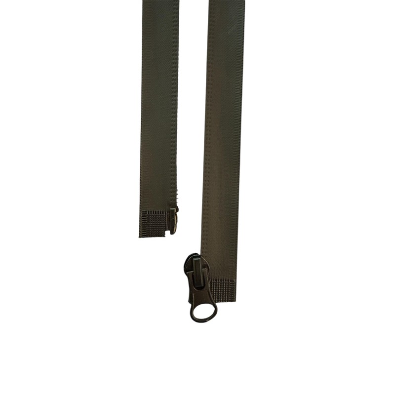 PW_322 Plastic Zip Waterproof Separable Matte Black Matt 55 cm