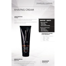 Marcel Carré Shaving Cream Crema de Afeitar con Ácido Hialurónico150 ml