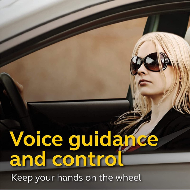 Handsfree Bluetooth for Cell Phone, Bluetooth 5.0 Car Speakerphone, Wireless