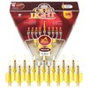 Ner Mitzvah Pre - Filled Menorah Oil Cup Candles, Hanukkah
