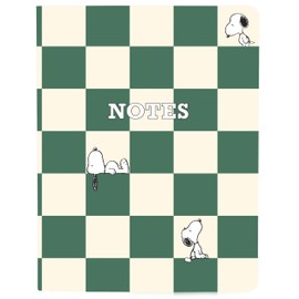 Graphique Snoopy Hardbound Spiral Journal, 160 Ruled Pages Hard Cover Notebook, Diary, Lists, Record Month and Date, Premium Paper, 6” x 8”