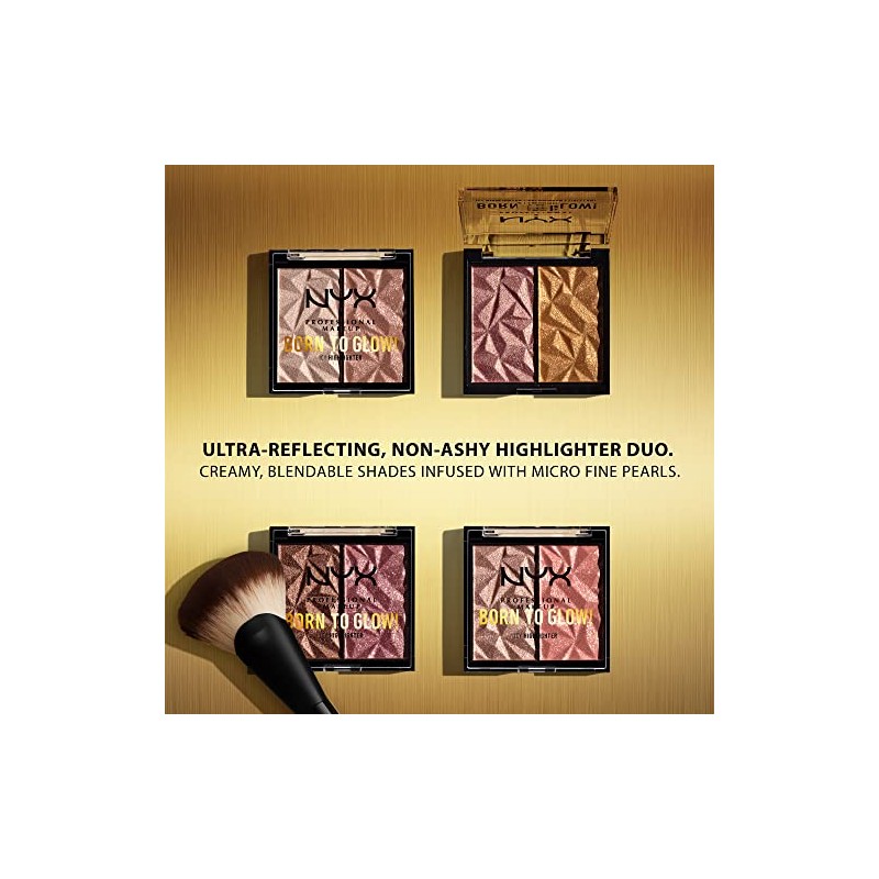 NYX PROFESSIONAL MAKEUP Dúo de Iluminador Helado Born To Glow
