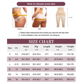 Gotoly High Waist Shapewear Tummy Control Leggings Capri Body Shaper Shorts Criss-Cross Butt Lift Panties Thigh Slimmer Beige