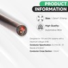 Automotive Round Twin 2 Core Cable 12V/24V Thin Wall Wire