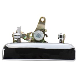 TRQ Tailgate Handle Chrome Compatible with 1986-1987 Mazda B2000 1987-1993 B2200 B2600