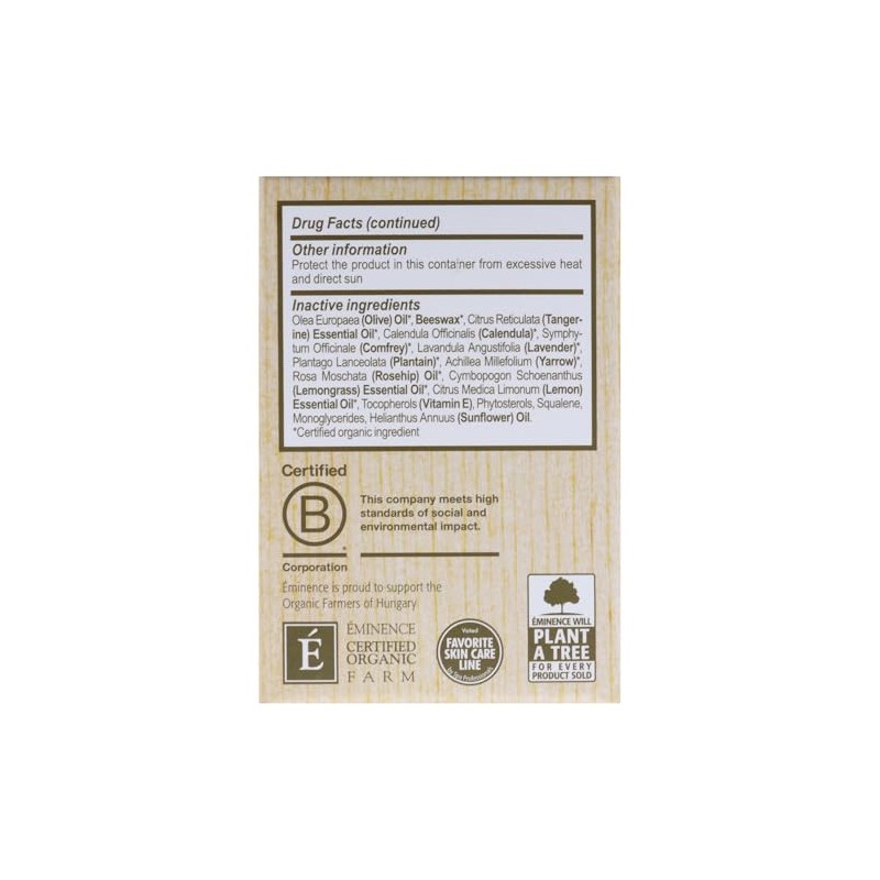 Rosehip and Lemongrass Lip Balm SPF 15 by Eminence for