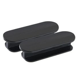 ShysTech Self-Adhesive Pull Handles 4 Pack, Handle Helper for Kitchen Cabinet Knobs Drawer Window Sliding Closet Push Pull Helper Stick-on Handles (Black)