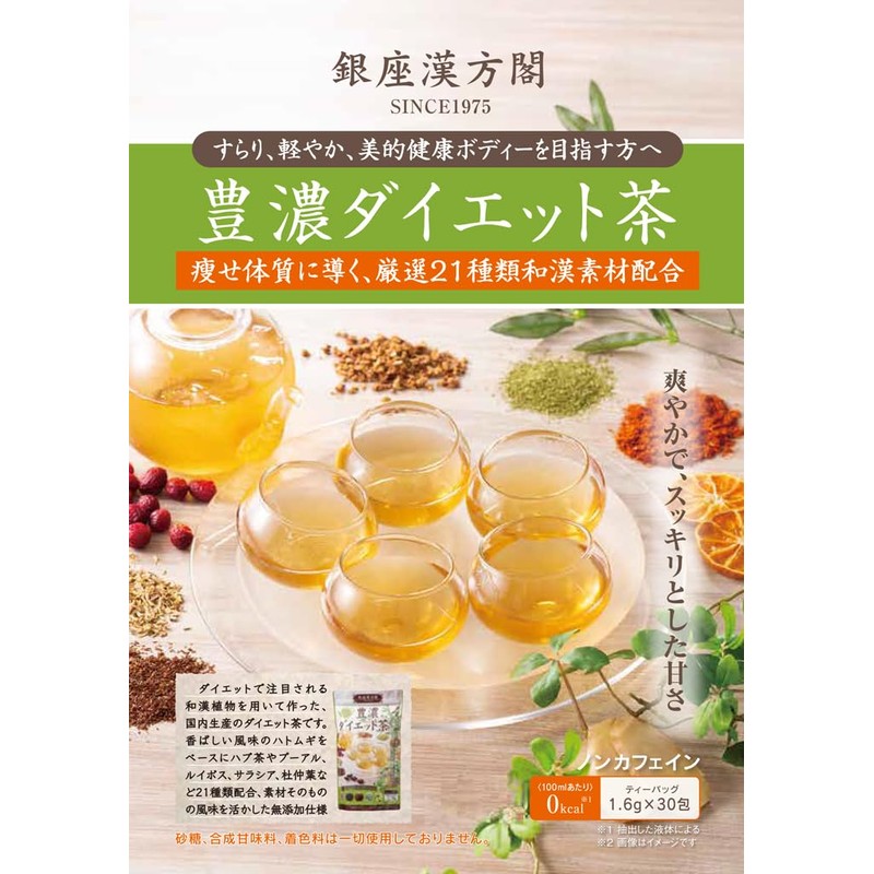 Nippon Medical System Mss*J Ginza Kanpokaku Toyono Diet Tea 1.6