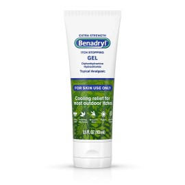 Benadryl Itch Stopping Gel  3.5Oz By Benadryl USA Free Shipping