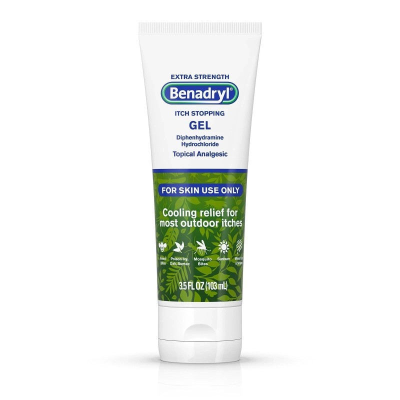 Benadryl Itch Stopping Gel 3.5Oz By Benadryl USA Free Shipping