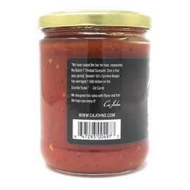 Smokin Ed's Carolina Reaper Salsa by CaJohns (16 ounce)