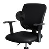 Shukii Waterproof Office Desk Chair Cover PU Leather Chair Seat