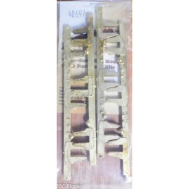 Precision Scale O #40697 Sideframes, 6-Wheel Pullman HW 2411 (4 Brass Parts)