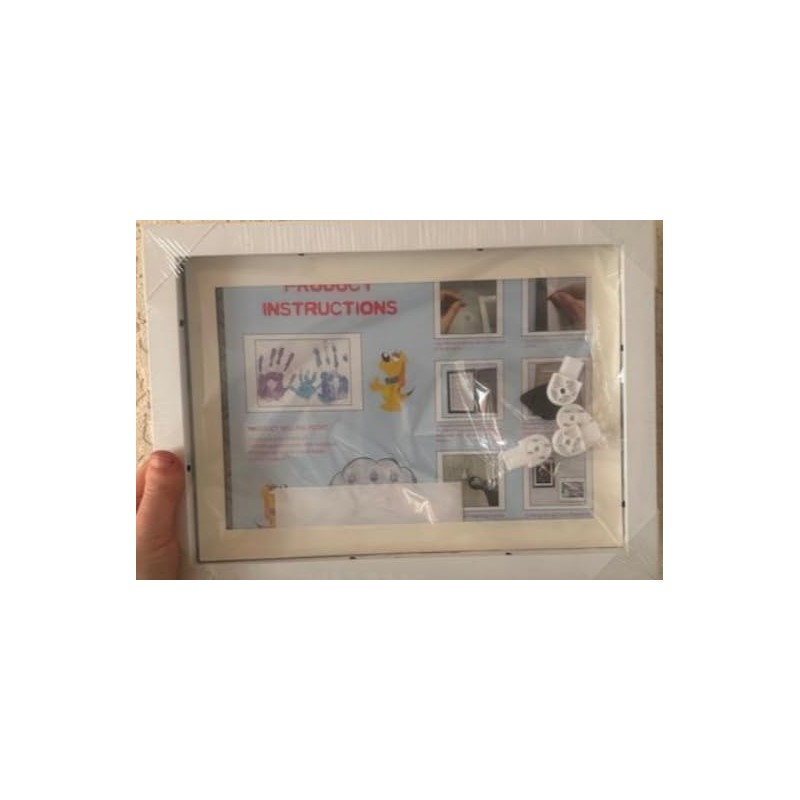 Kids Artwork Display Frame Front Opening A4 Picture Frame, Changeable