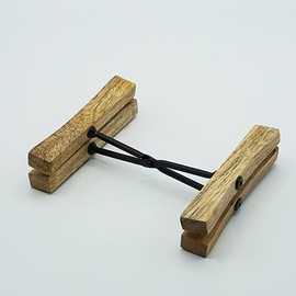 POSH LIVING Folding Pot Stand, Natural, Size (W x D x H): 7.3 x 7.3 x 0.7 inches (18.5 x 18.5 x 15 x 15 x 41358 cm)