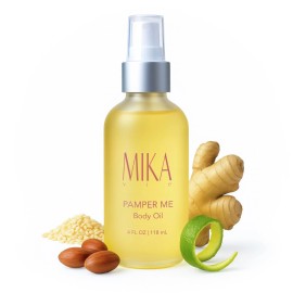 Mika Vie Luxury Organic Body Oil for Women | Hydrating  Moisturizing Body Oil after Sh...