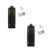 Haasweller 2 x Lever Lock Compression Lock Flat Lock for