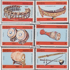 Laos 718-723 (complete.issue.) unmounted mint/never hinged ** MNH 1984 Musical Instruments (Stamps for collectors) music/dance