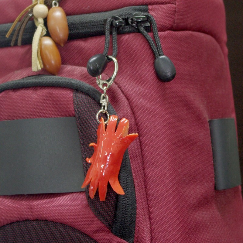 Coconut Accessories 021TK Crab Inner Food Sample Keychain Cute, Funny,