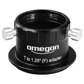 Omegon Adapter 1.25 Inch Eyepiece Socket for T2 Thread (Male)