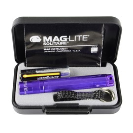 Maglite Boxed Solitaire Torch AAA Purple