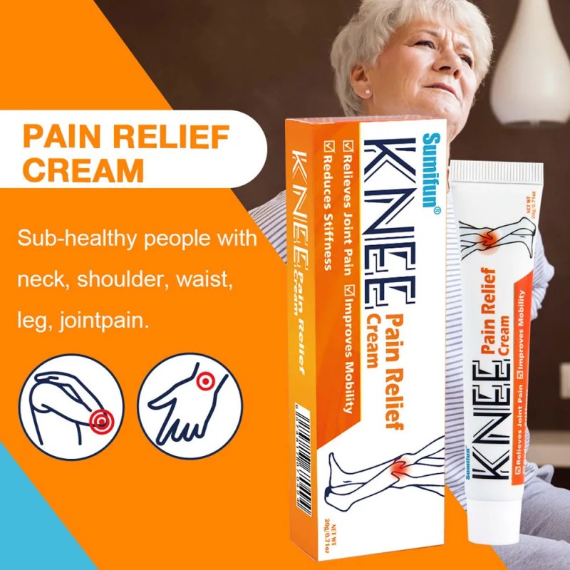 . Crema For Aliviar El Dolor De Rodilla, Pomada For