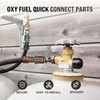 Oxy Acetylene Quick Connects，torch quick connect fittings，Oxy Acetylene Hose Quick