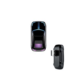 Asbru Wireless CarPlay Adapter, 2025 Car Play Wireless Adapter for Cars with Built-in Wired CarPlay, Style-LED