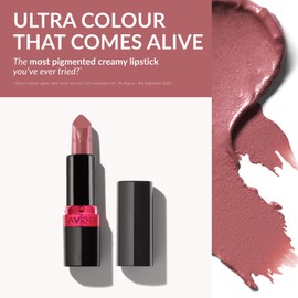 Avon Avon Ultra Creamy Satin-finish Lipstick Carnation with Vitamin E, Avocado Oil and Jojoba Oil for a Creamy and Comfy Feel, Rich Colour and Full Coverage, Cruelty Free