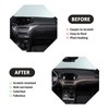 Car ABS Inner Central Console Dashboard Decoration Panel Fit For