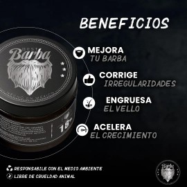 Balsamo Para Crecimiento De Barba Y Bigote 18