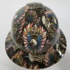Pyramex NEW FULL BRIM Hard Hat custom hydro dipped AMERICA