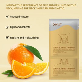 Neck Wrinkle Patches, Neck Mask Adjustable, for Use with Neck Cream,Collagen Treatment for Tightening, Firming, and Lifting, Anti-Wrinkle Wrap, Line Remover ，for All Skin Types (2Packs)