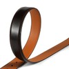 VRLEGEND Men's Leather Belt 35 mm for Business and Formal