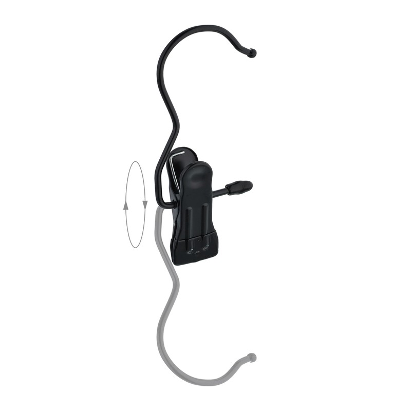 Relaxdays Boot Clips Set of 25, Rubberised Boot Hangers, 360°