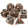 ZERMAL Metal DND Dragon Dice Set Dungeons and Dragons for