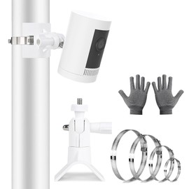 LALAGO Universal Mast Mount for Arlo Pro 4 Arlo Pro 3 Arlo Pro 2 eufyCam 2C/2C Pro/3/3C eufyCam 1 and 2 eufyCam E Arlo Ultra Arlo Ultra 2, Camera Mast Mount