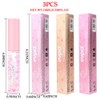 3 Pcs Color Changing Lip Gloss lipstick, Pink Magic Mood