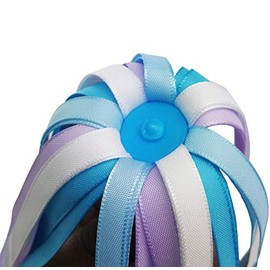 DNHCLL 1 Pair Kids Bicycle Bike Handlebar Scooter Streamer Children Bicycle Tassel Ribbon Best Xmas Gift for Girls and Boys Bike Decor