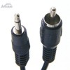 2Er-Stück 6-Fuß-Cinch-Stecker Auf 3,5 Mm Mono-Mini-Mono-Stecker Buchsenanschluss Audiokabel - Auslösekabel
