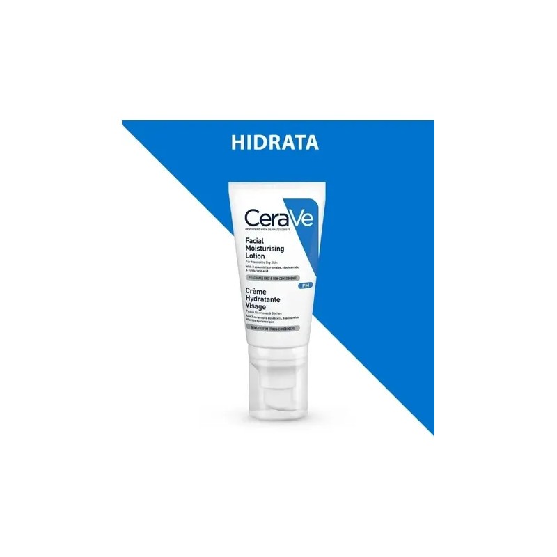 Cerave Loción Hidratante Noche 52ml Piel Normal Seca