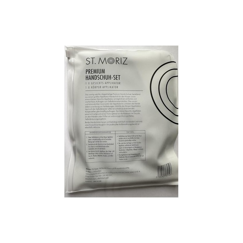 St. Moriz Applicator Premium Glove Set Face and Body 1