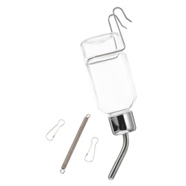 Happyyami Automatic Drinking Fountain Water Dispenser for Guinea Pigs Water Dispenser for Rats Dogs Drinking Fountain Dogs Water Bottle Water Dispenser for Dog Cage ABS