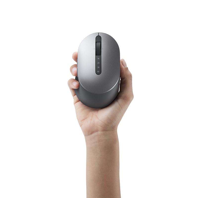 DELL Multi-Device Wireless Mouse 36 Month Batter Life, Titan Gray,